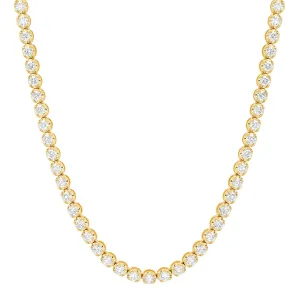 14K Diamond Tennis Necklace