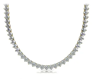 14K Gold Diamond Necklace