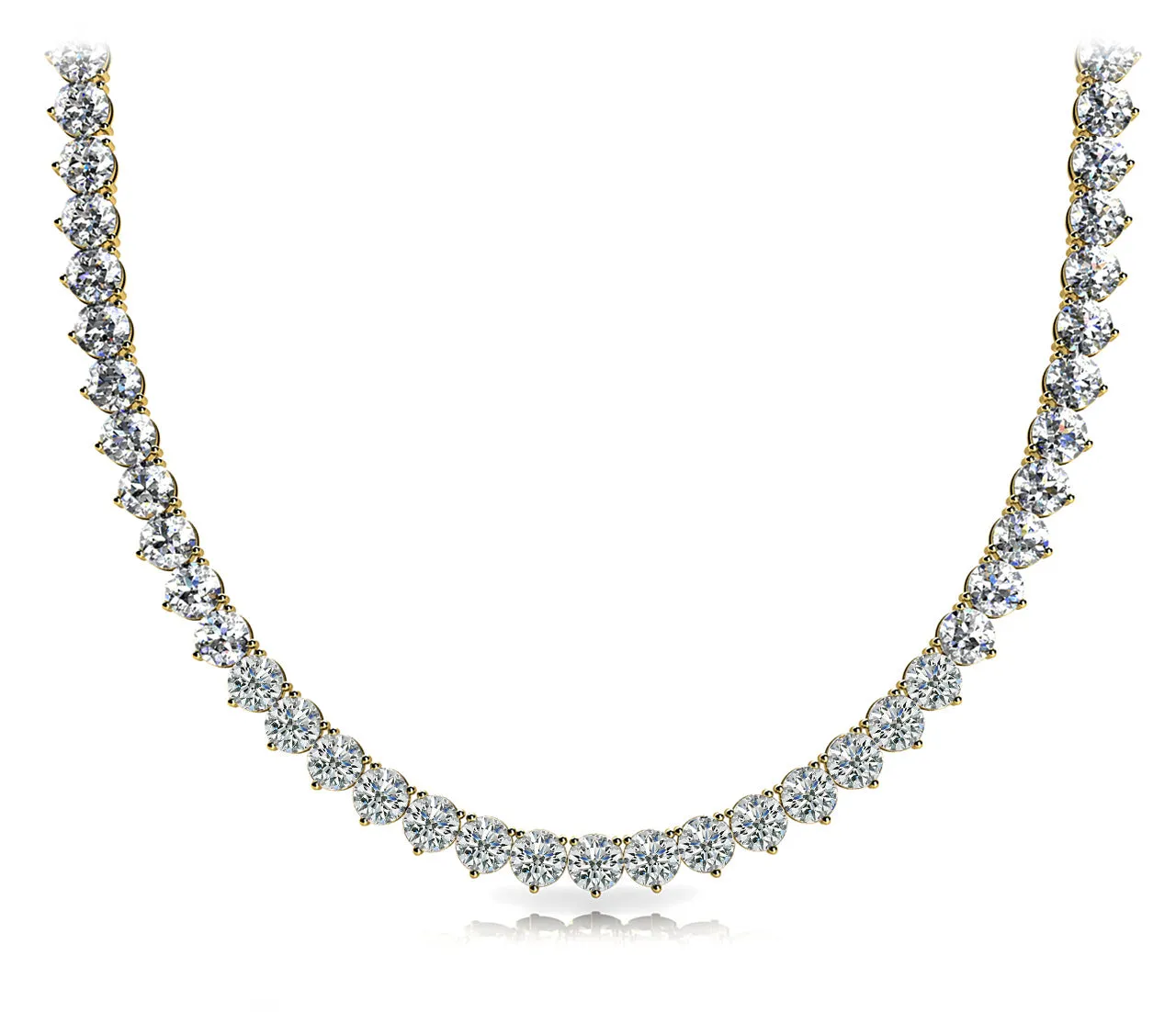 14K Gold Diamond Necklace