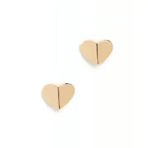 18K Gold-Filled Dainty Heart Stud