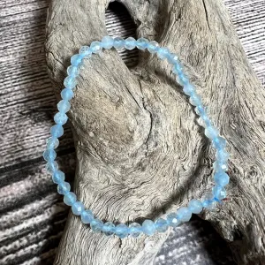 Aquamarine Bracelet - Faceted