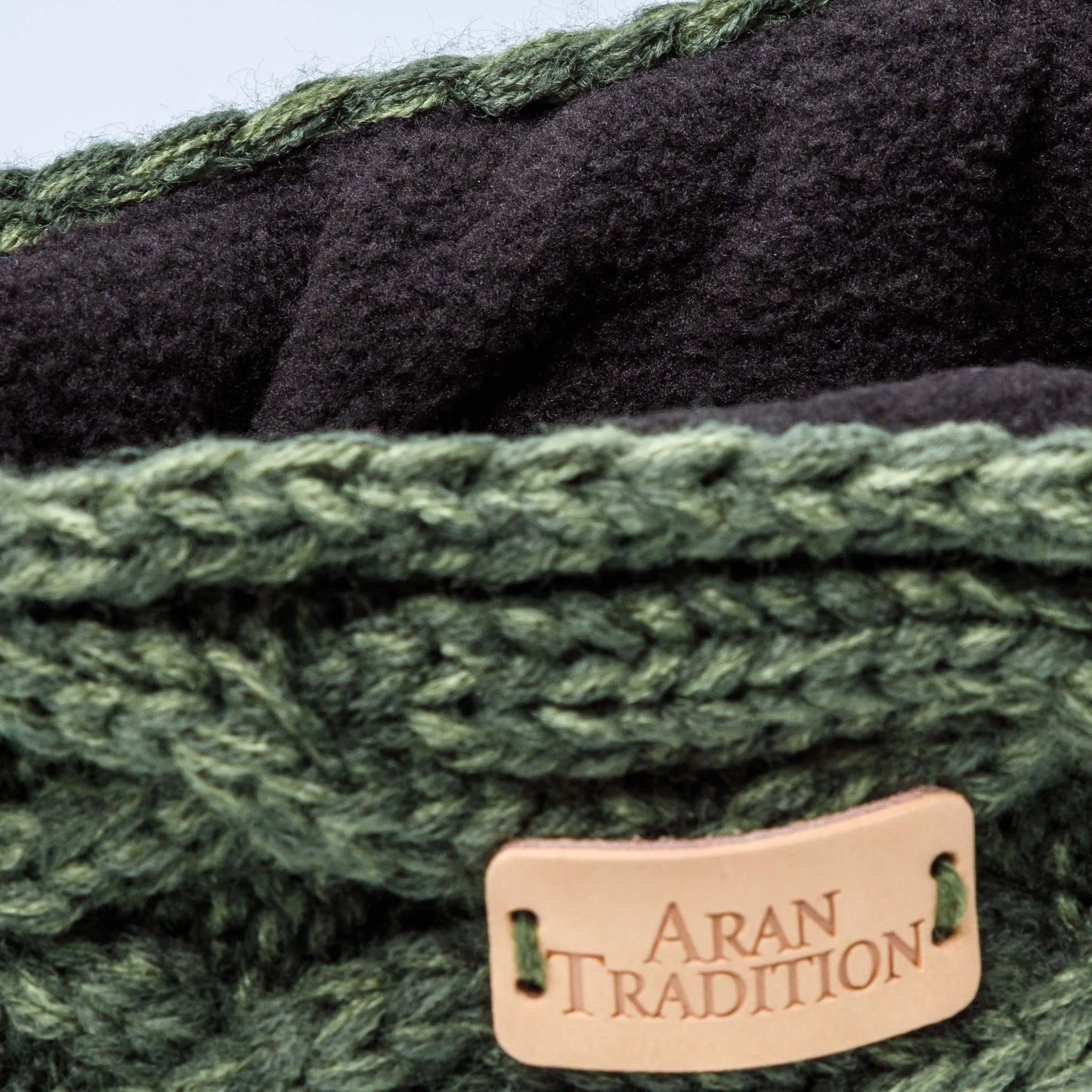 Aran Junior Cable Knit Headband