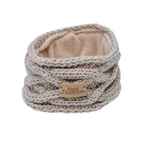 Aran Junior Cable Knit Headband