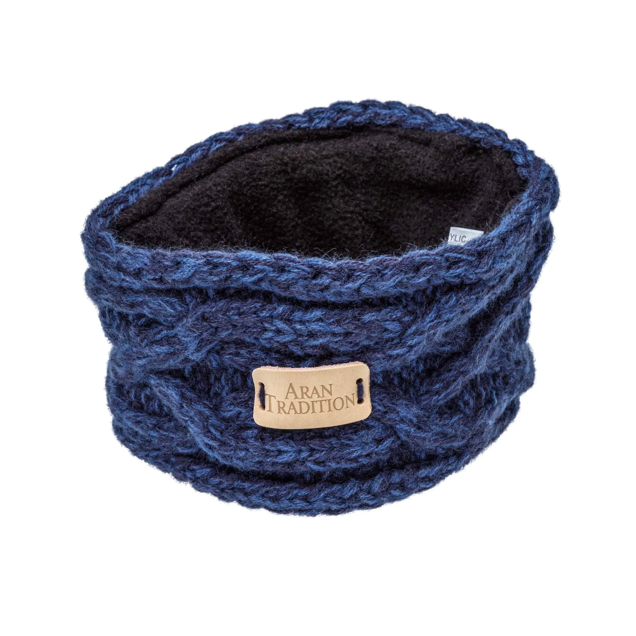 Aran Junior Cable Knit Headband