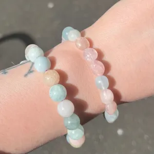 Beryl Stretch Bead Bracelet