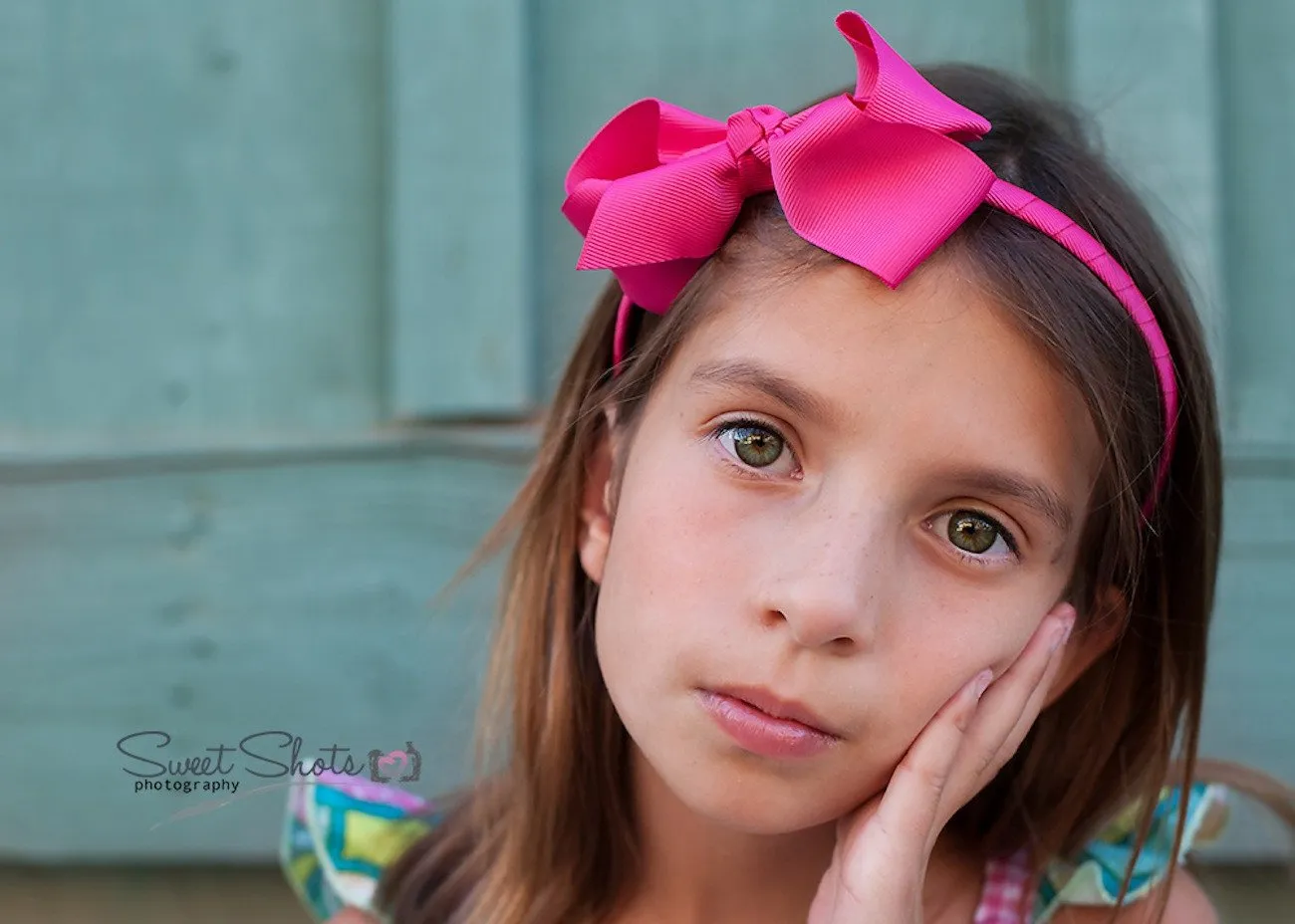 Bow Headband Quartz Pink