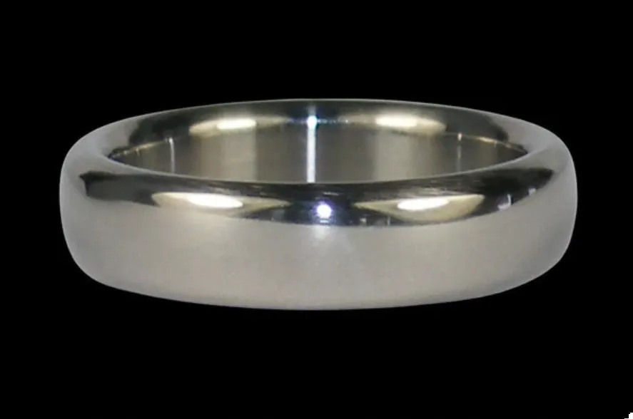 Classic Style Titanium Ring Number One