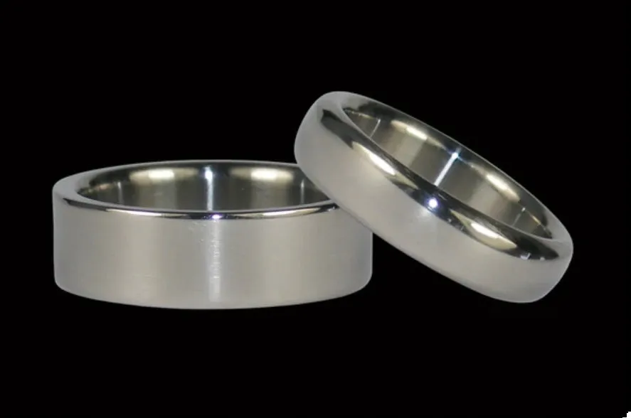 Classic Style Titanium Ring Number One