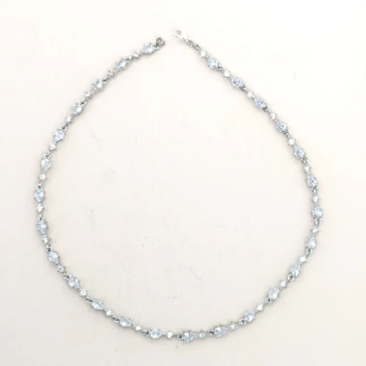 CZ Tennis Necklace, Sera