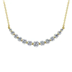 Diamond Bar Necklace