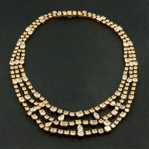 Fancy Color Diamond Necklace