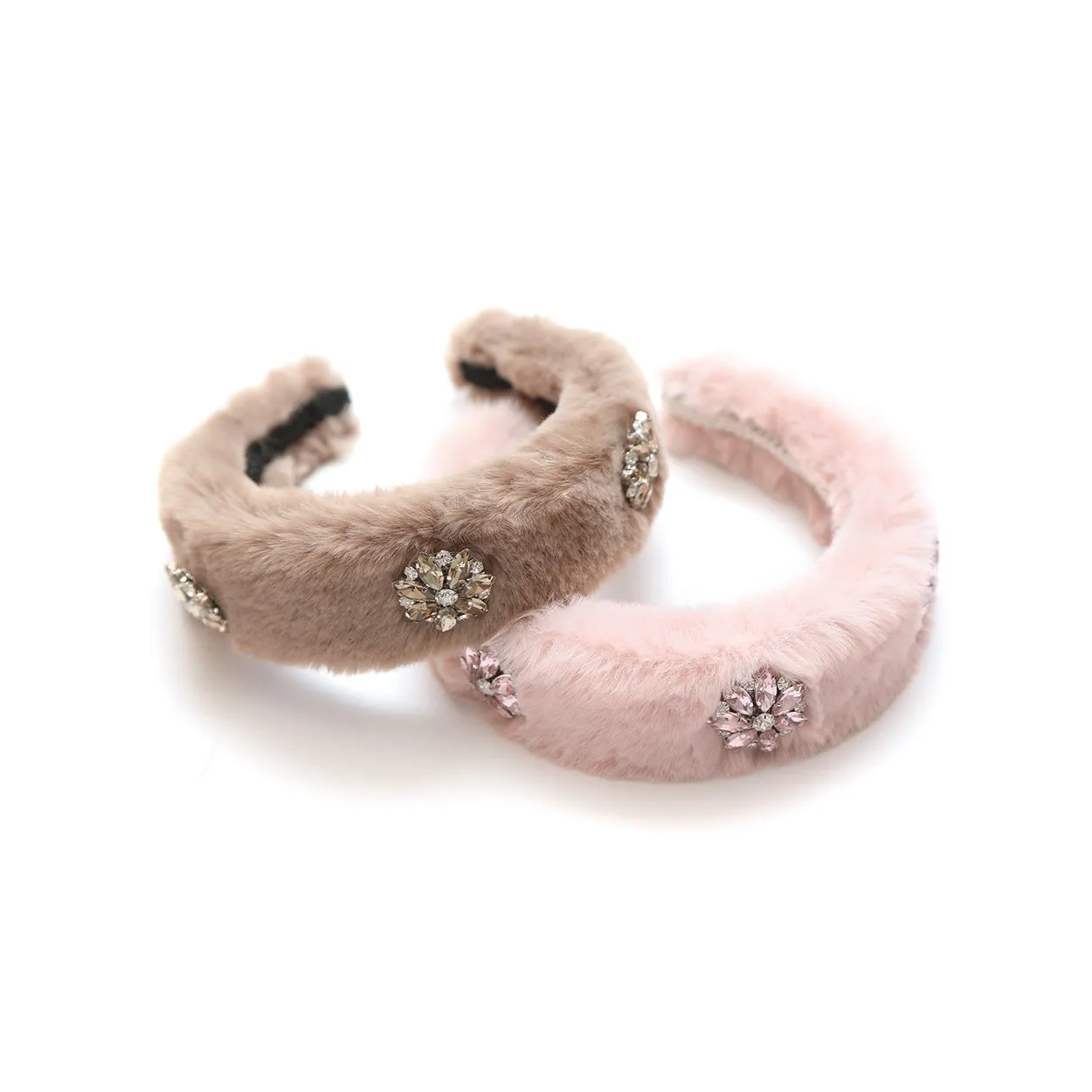 Faux-fur headband Nicole Collection