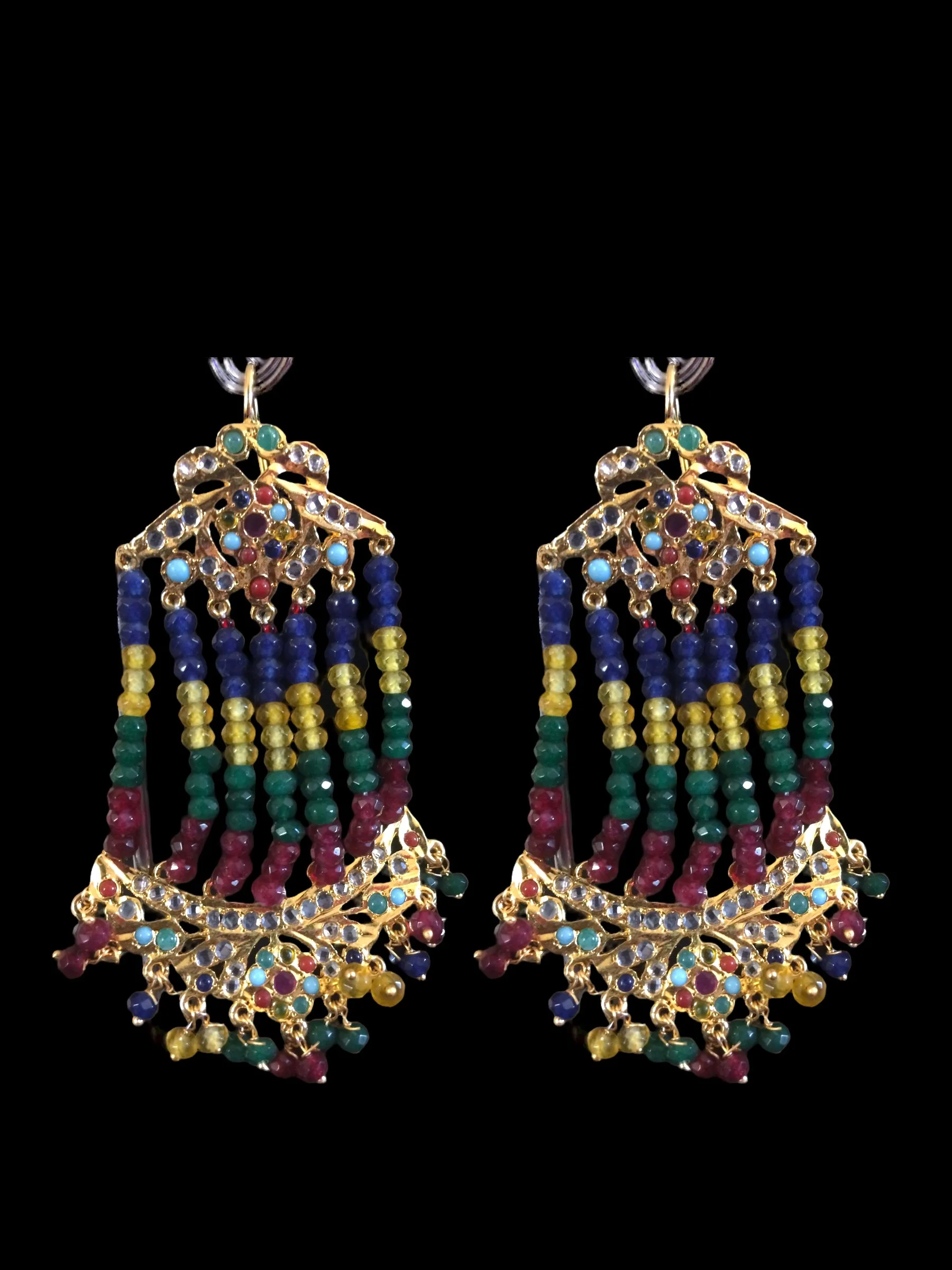 Hareem navratan rani haar with earrings ( SHIPS IN 4 WEEKS )