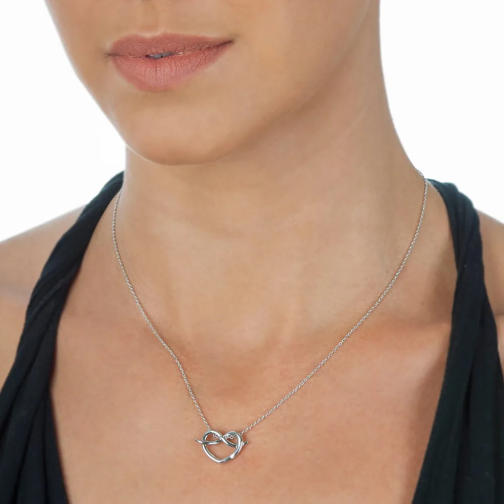 Hot Diamonds Infinity Heart Necklace