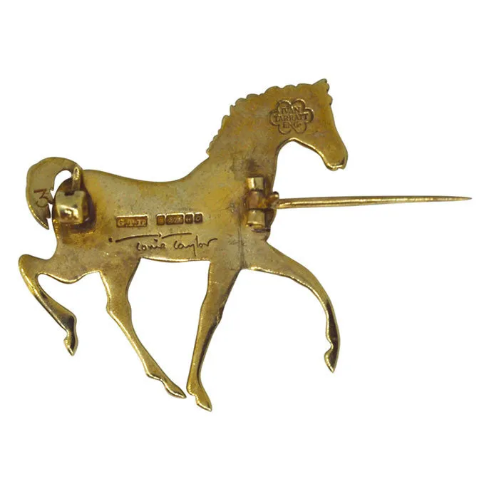 'Ivan Tarratt' Horse Brooch