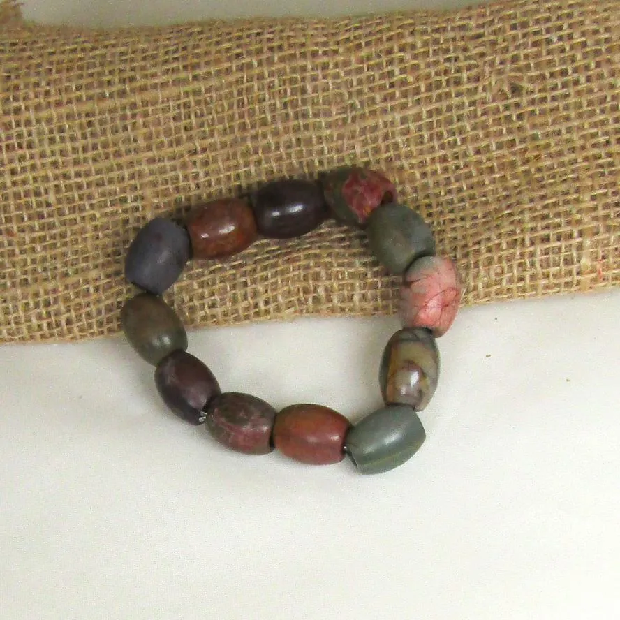 Jasper Stretch Bracelet