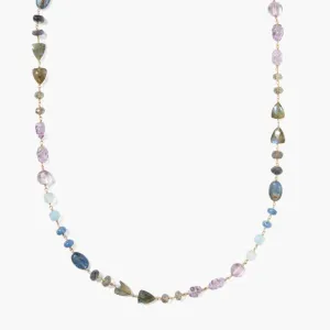 Maeve Necklace Blue Mix