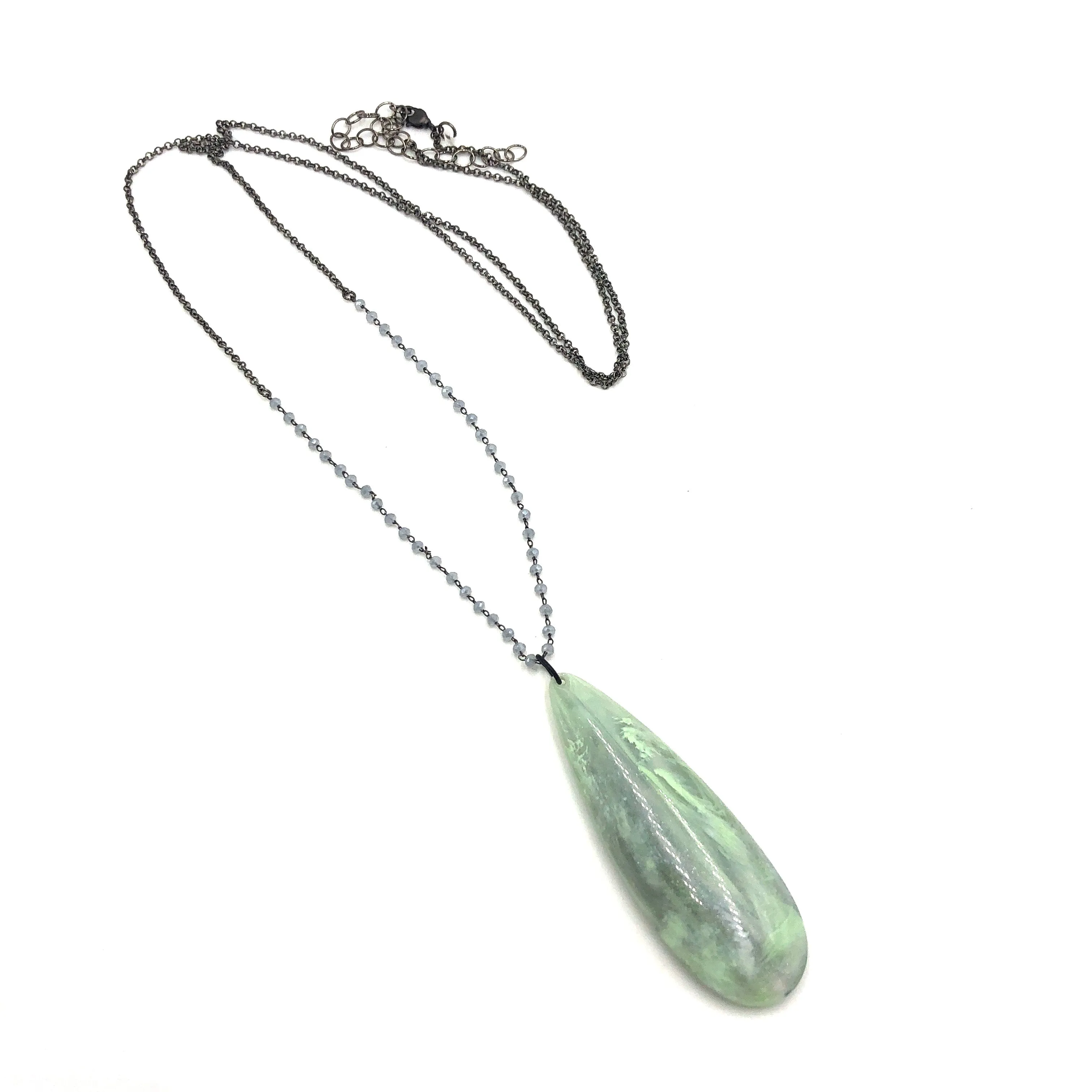 Mint Quartz Romance Necklace