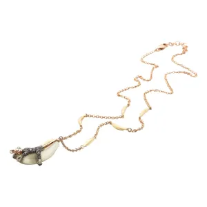 Monkey on Banana Short Necklace