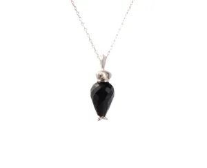 Onyx Falcon Necklace