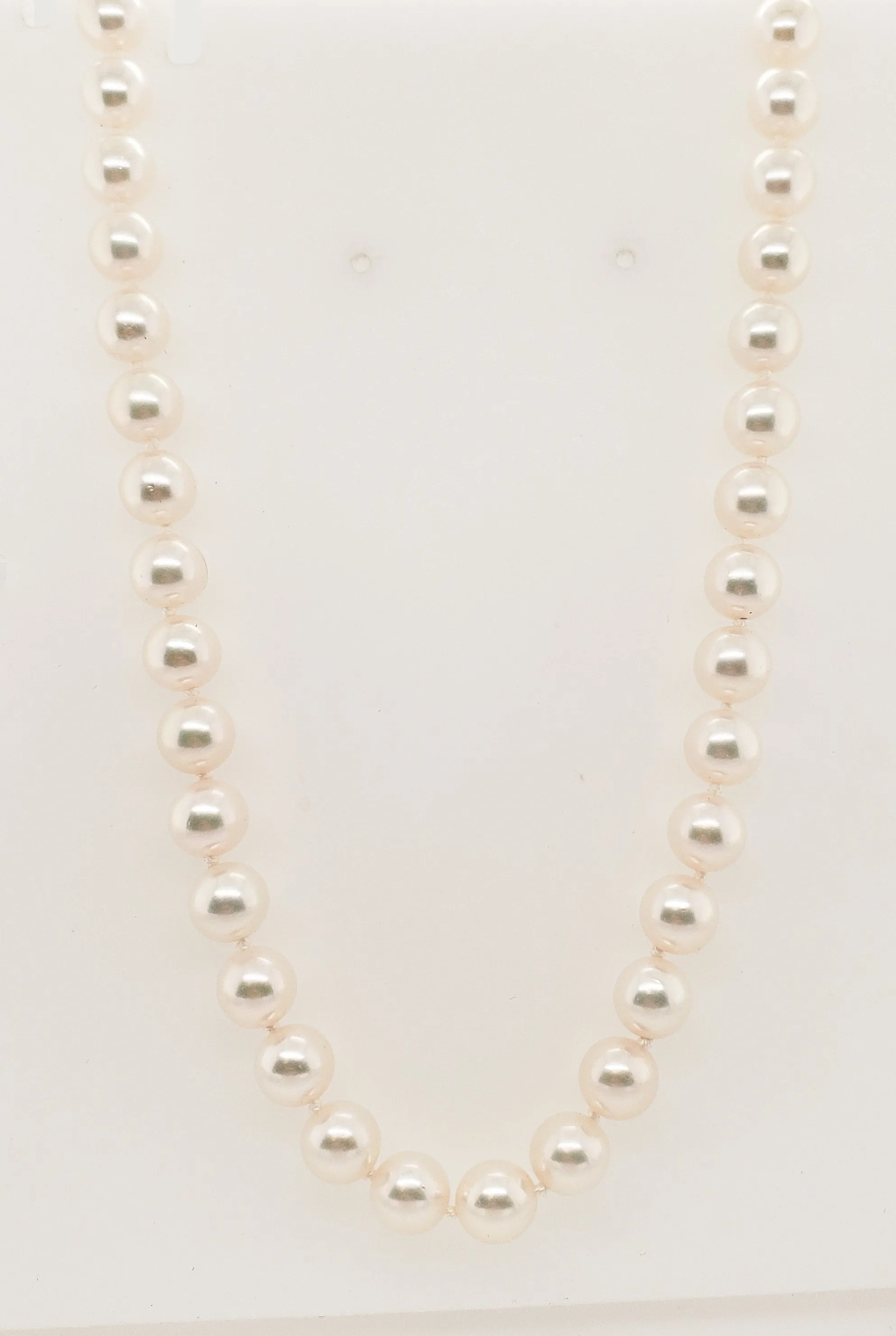 Pearl Strand Necklace, 6.50MM