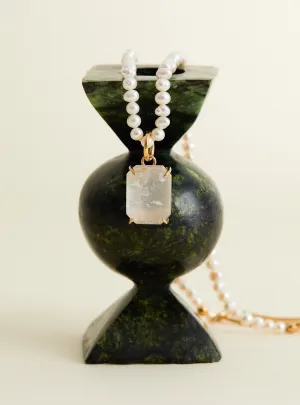 Quartz Pendant Necklace