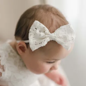 Rose Bow Headband