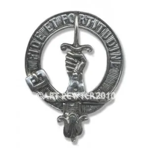 Shaw Clan Crest Brooch