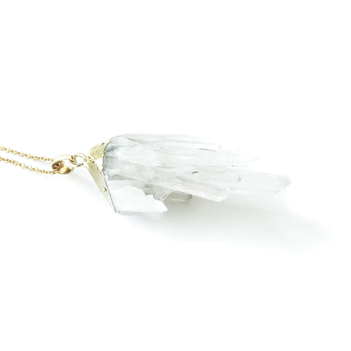 SHIVA Crystal Cluster Quartz Necklace