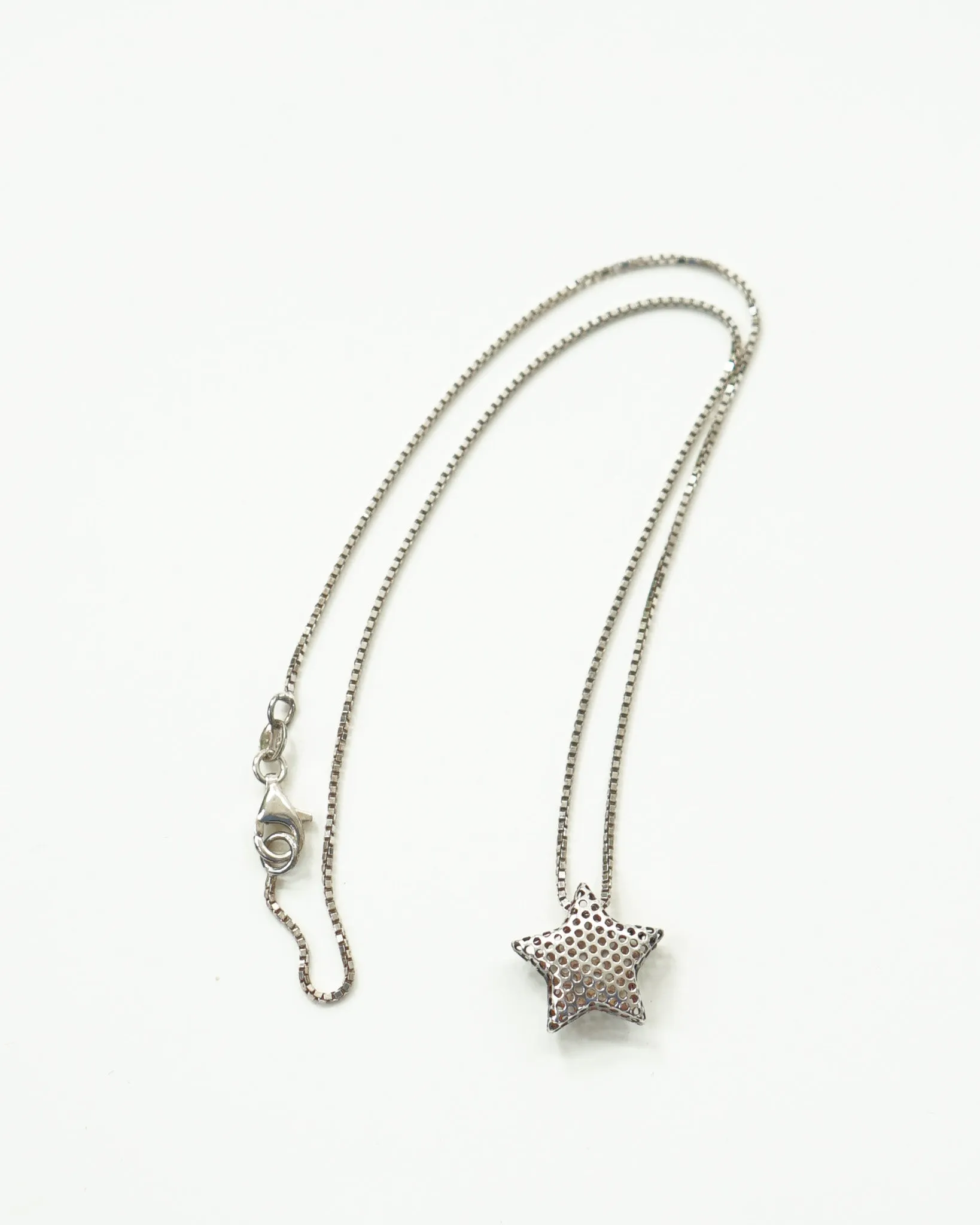 Silver Necklace w/ Star