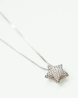 Silver Necklace w/ Star