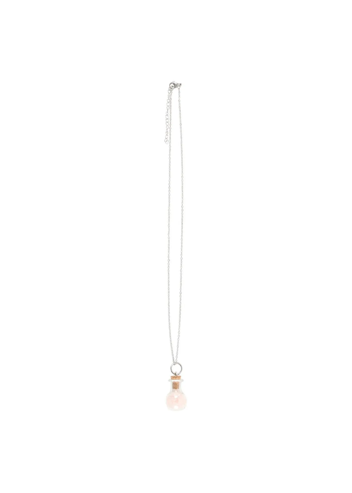 Something Different - Love Potion Rose Quartz Crystal Chip Necklace