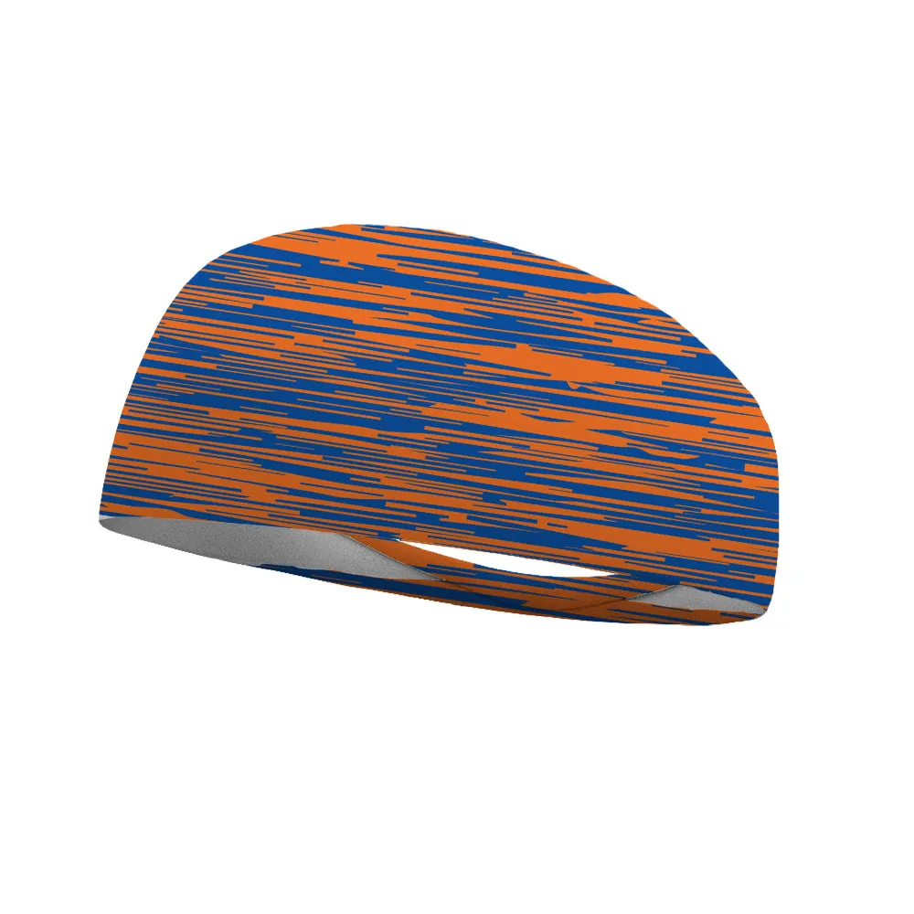 Static Team Colors Collection Performance Wicking Headband (multiple colors to choose from)