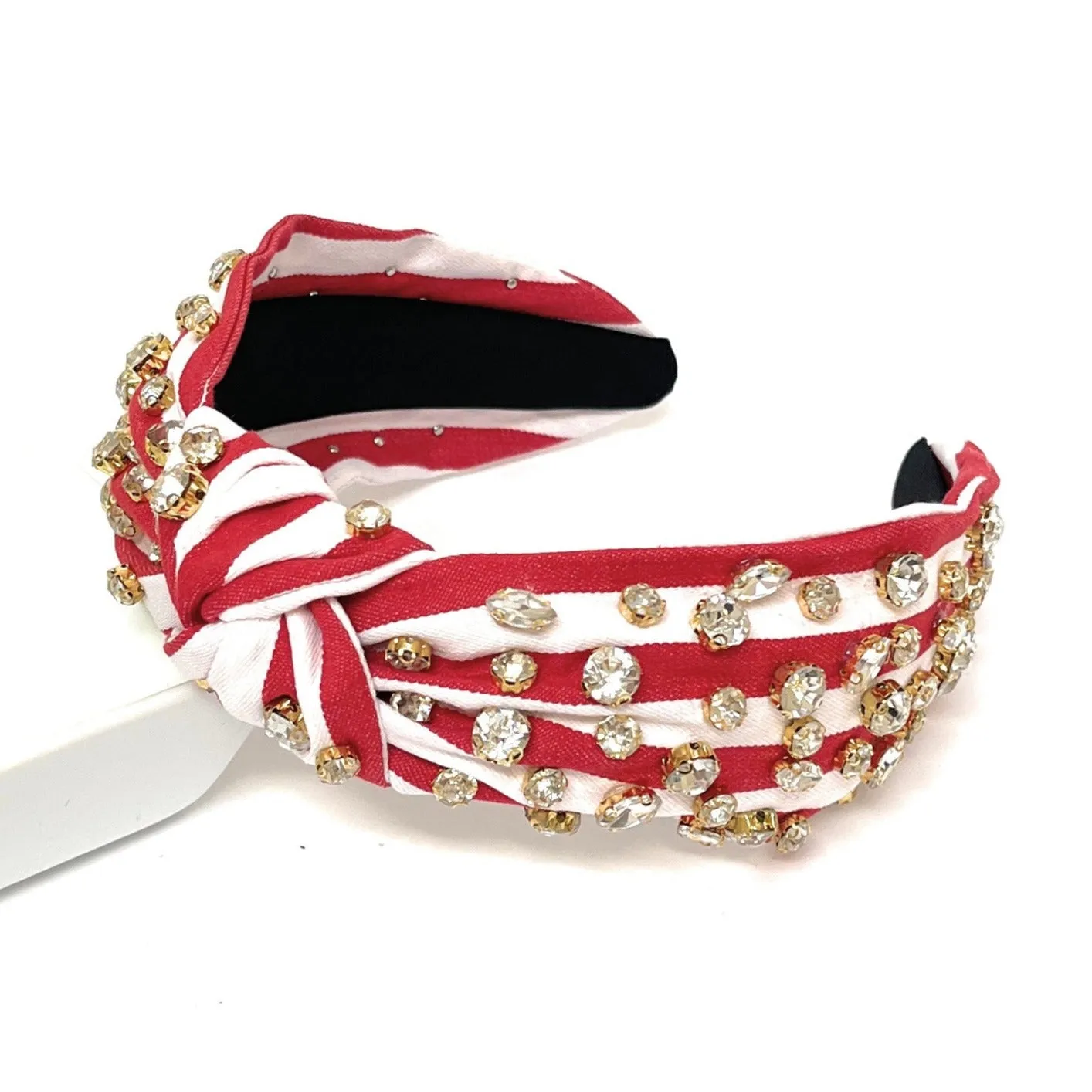 Stripe Jeweled Headband (more colors)